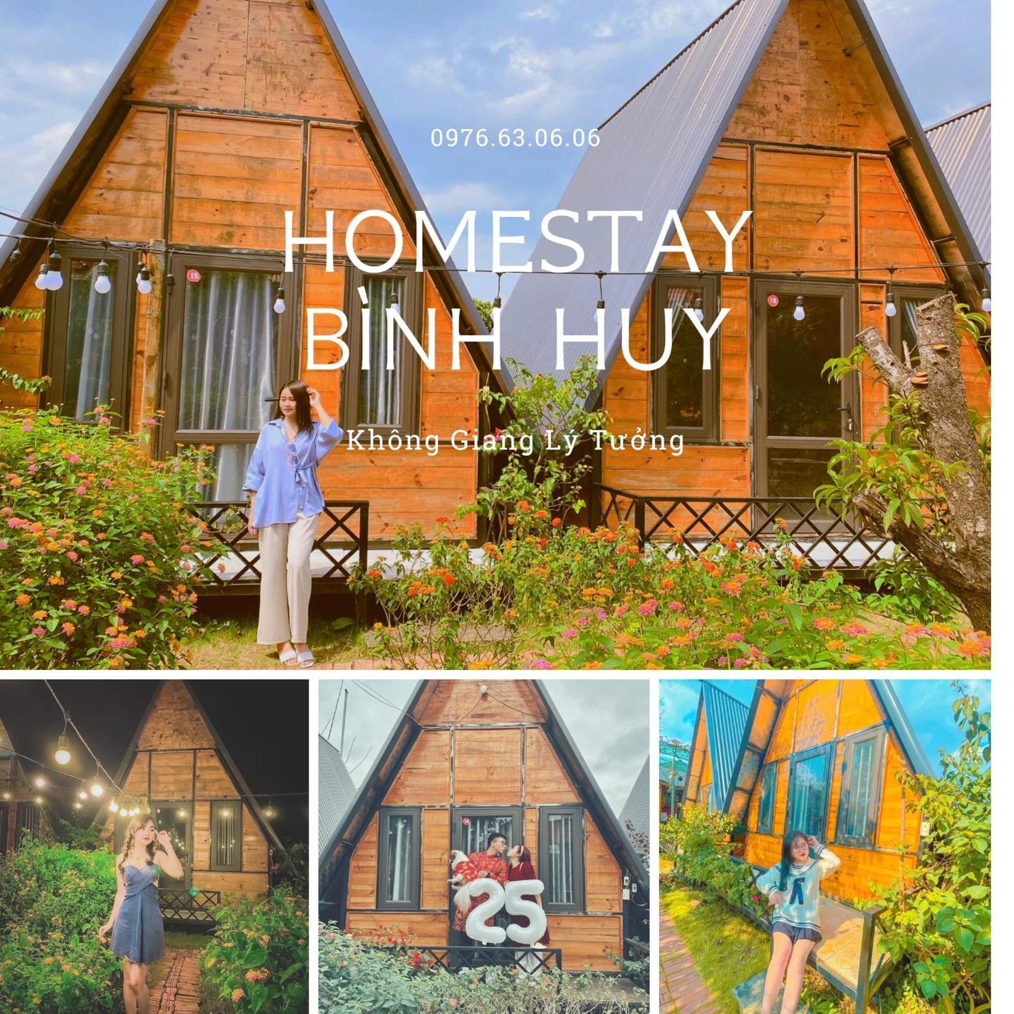 Bugalow Binh Huy Homestay Моктяу Экстерьер фото